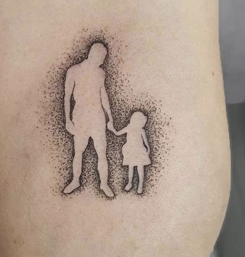 Stunning Father-Daughter Tattoo Ideas 1