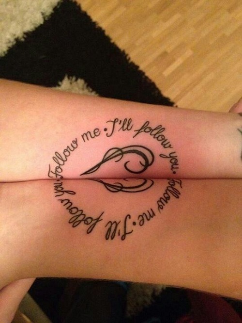 Love Quotes Tattoo 2
