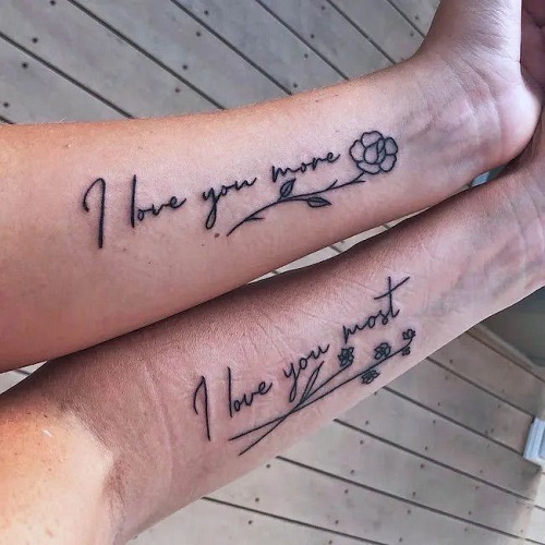 Top Love Quotes Tattoo 1