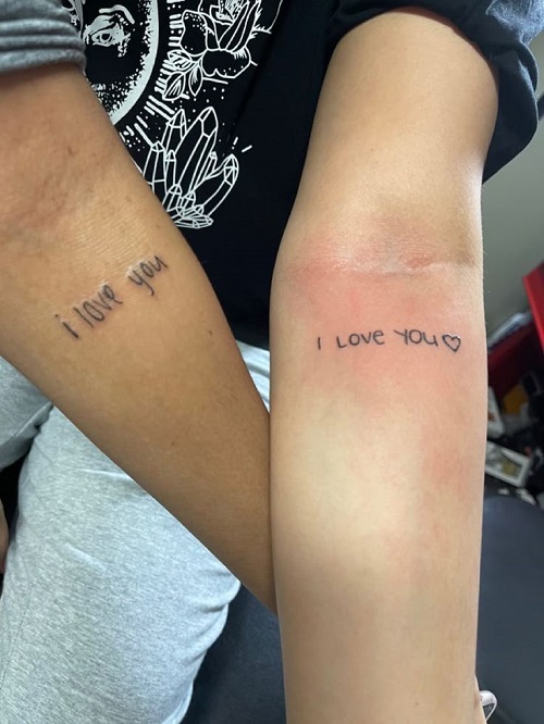 Stunning Love Quotes Tattoo 2