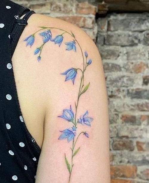 Easy and Cute Flower Tattoos 3