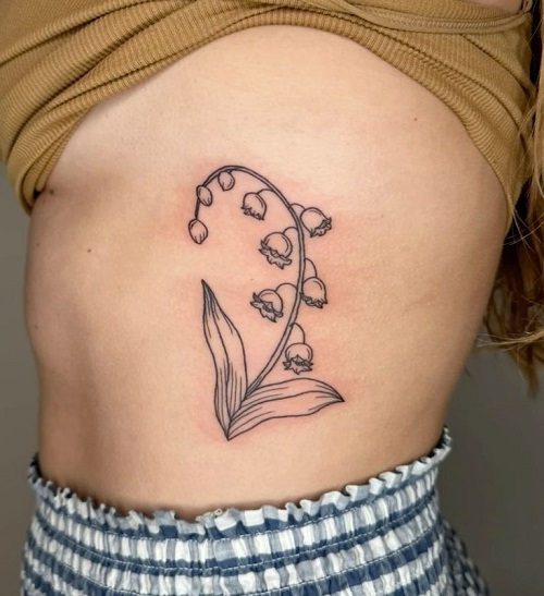 Stunning Fine Line Art tattoo 4