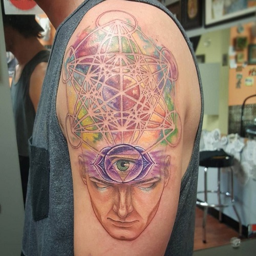 Easy Geometric Tattoos Design 4