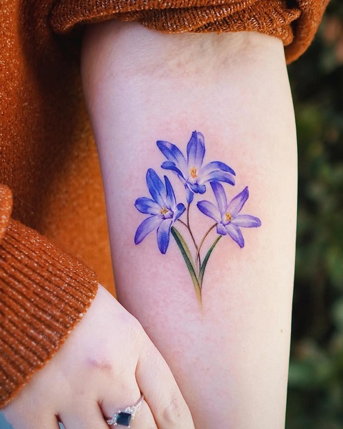 Stunning Flower Tattoos 5