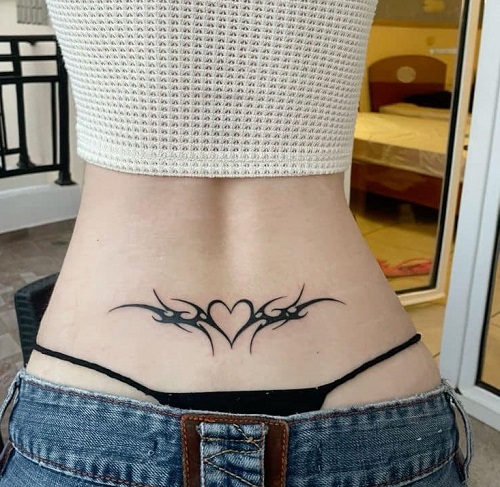 Lower Back Tattoos 1