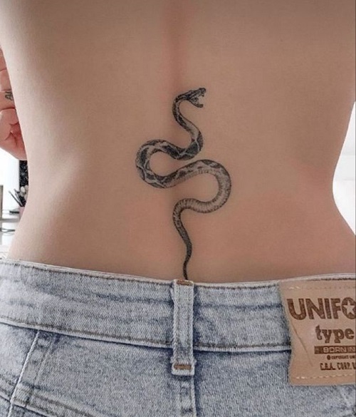 Stylish Lower Back Tattoos 5