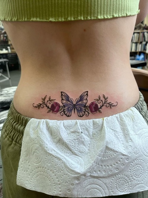 Lower Back Tattoos 3