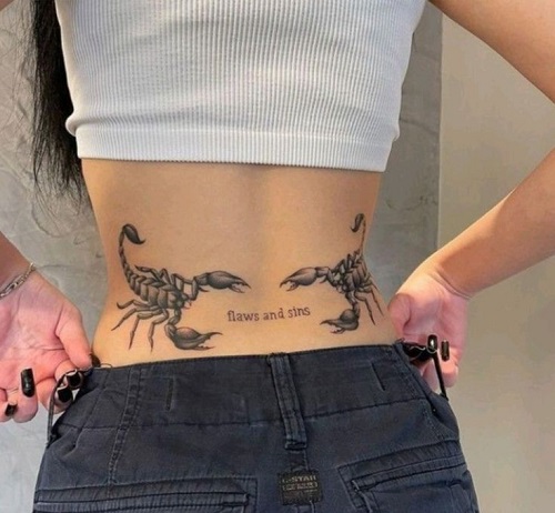 Lower Back Tattoos 5