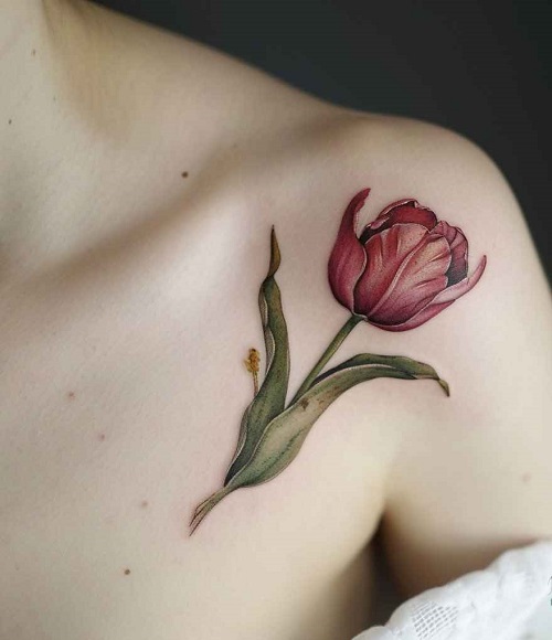 Spring Flower Tattoos That Celebrate New Beginnings 2