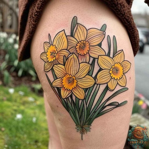 Spring Flower Tattoos That Celebrate New Beginnings