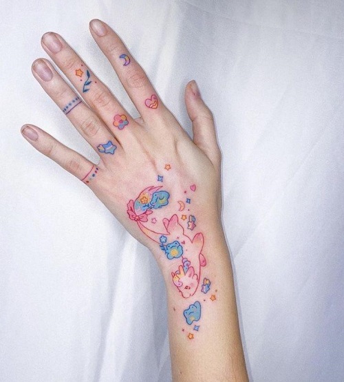 New Fine Line Art tattoo 2