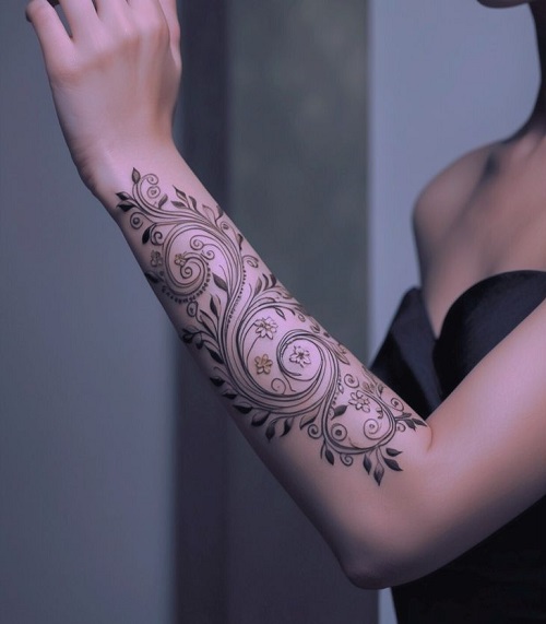 Stunning Women Henna Tattoos 4