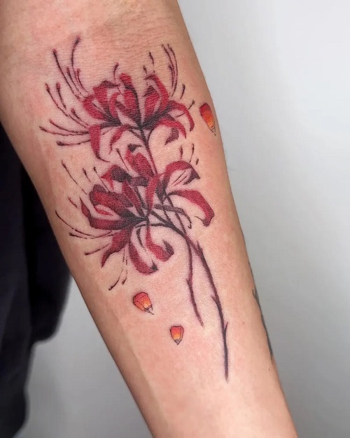 men Red Ink Tattoo 5