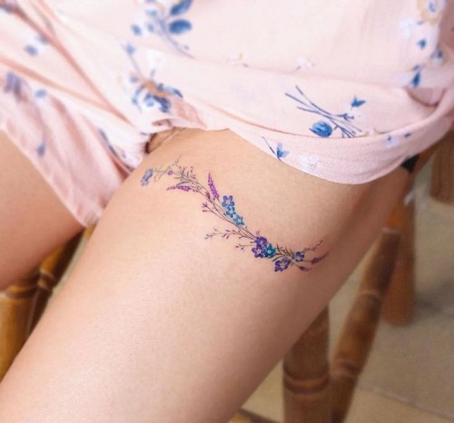 Trending Floral Tattoo Designs 3