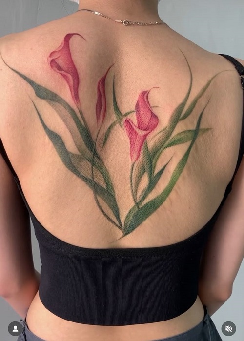 Trending Floral Tattoo Designs 5