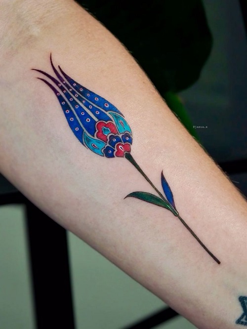 Stunning Floral Tattoo Designs 2