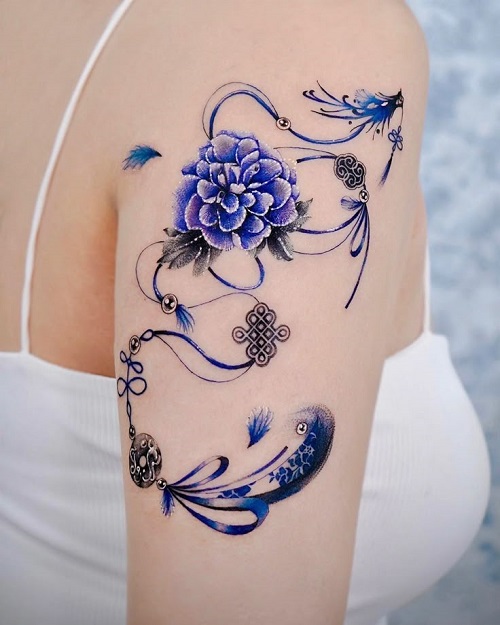 Beautiful Floral Tattoo Designs 3