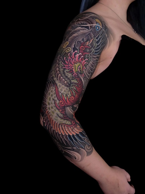 Stunning Girl Sleeve Tattoo Ideas 3