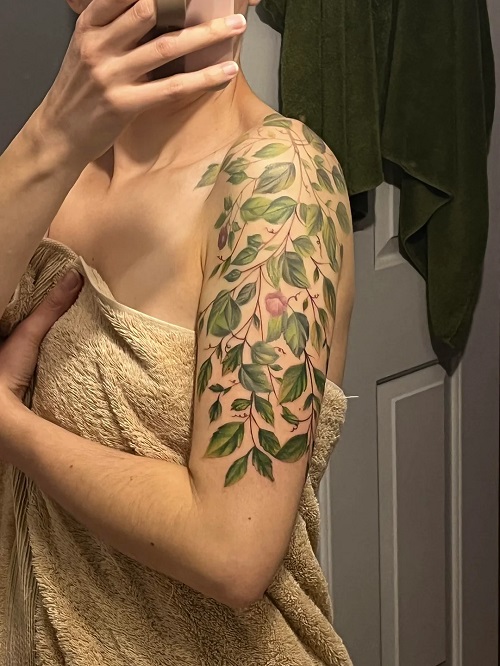 Girl Sleeve Tattoo 1