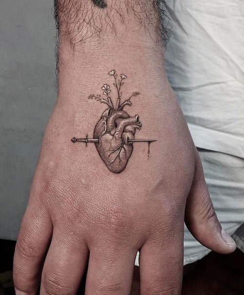 Unique Hand Tattoos Ideas for Men 5