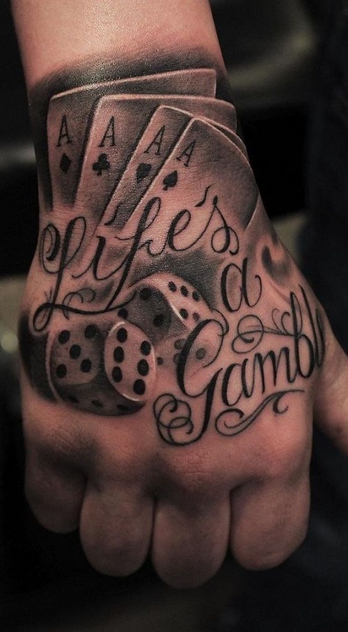 Hand Tattoos for women 2
