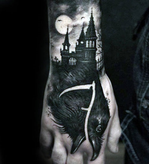 Hand Tattoos for women 3