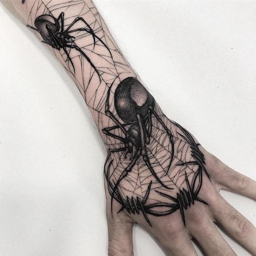 Stunning Hand Tattoos for women 5