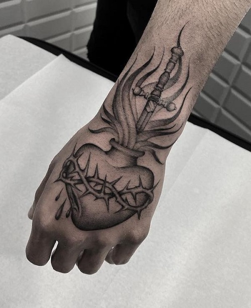 Hand Tattoos for Men 3