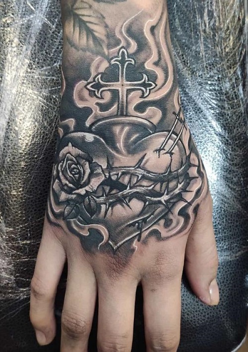 Hand Tattoos for Men 4