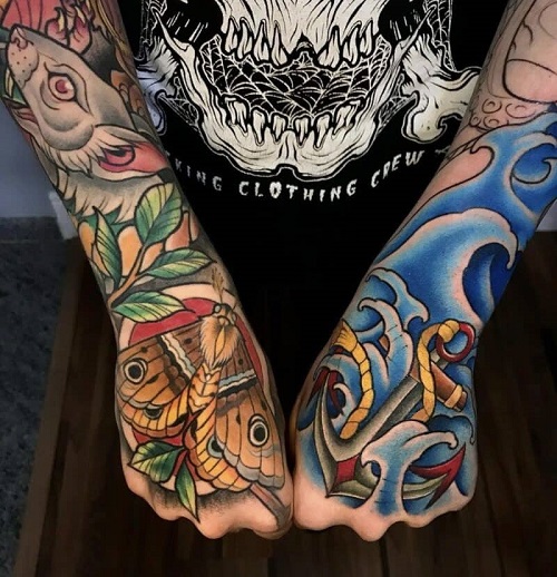 Hand Tattoos for Men 6