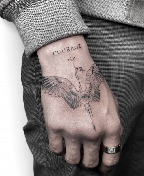 Unique Hand Tattoos Ideas for Men 2