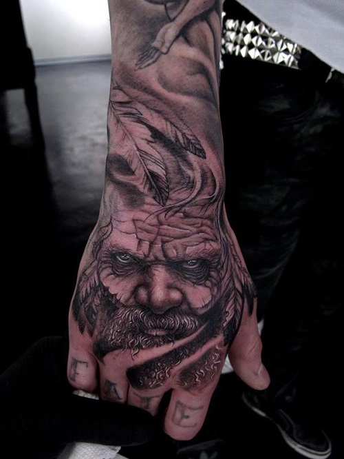 Hand Tattoos for Men 1
