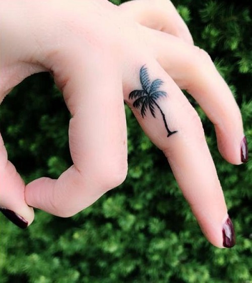Simple Finger Tattoo Ideas 6