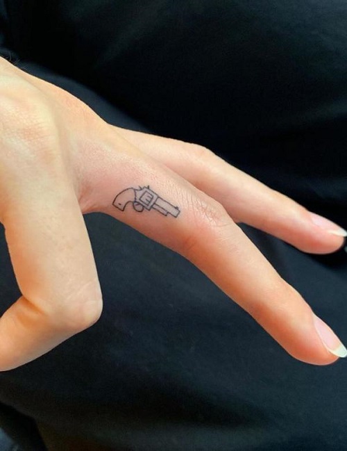 Men Finger Tattoo Ideas