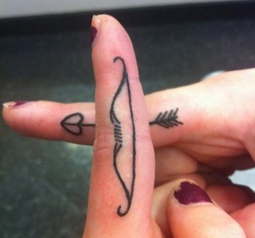 Men Finger Tattoo Ideas 5