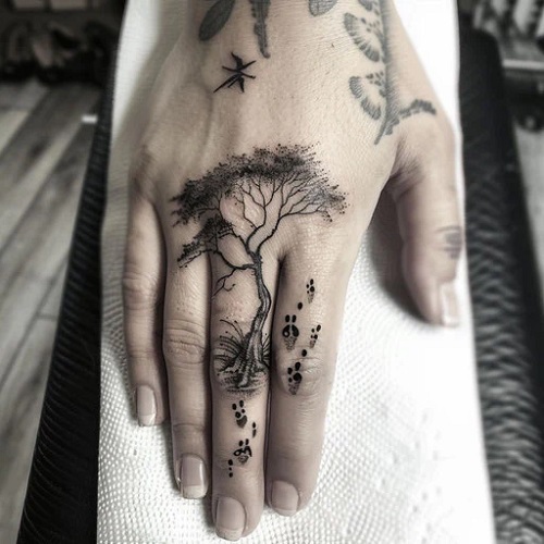 Stunning Finger Tattoo 7
