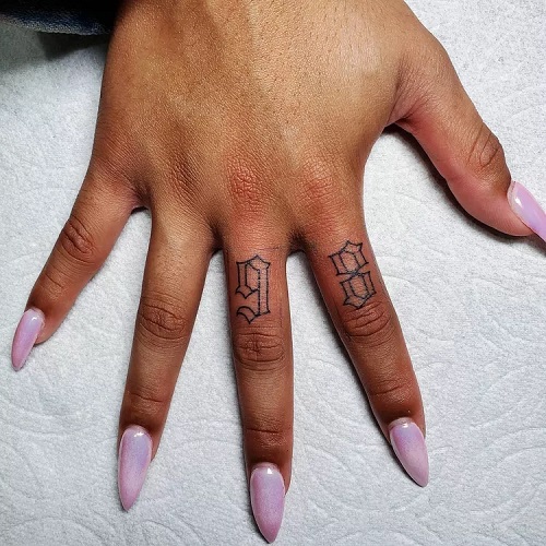 Simple Finger Tattoo Ideas