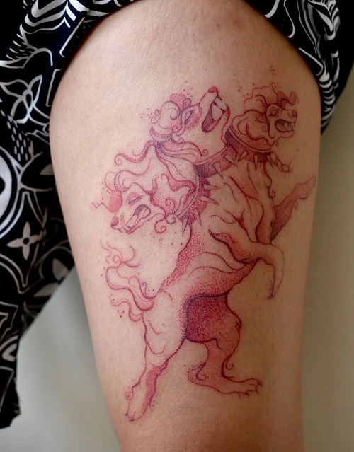 Inspiring Handpoke Tattoos Ideas 4