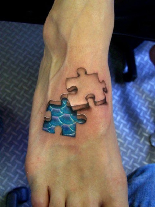 Inspiring 3D Tattoos Ideas 6