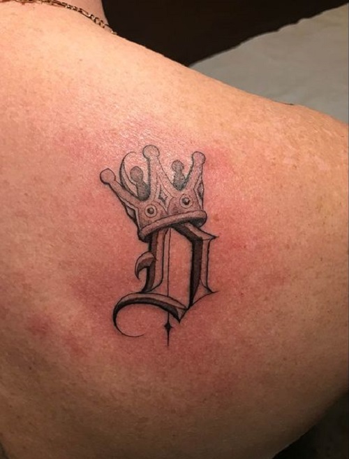 Stunning Alphabetic Tattoo 4