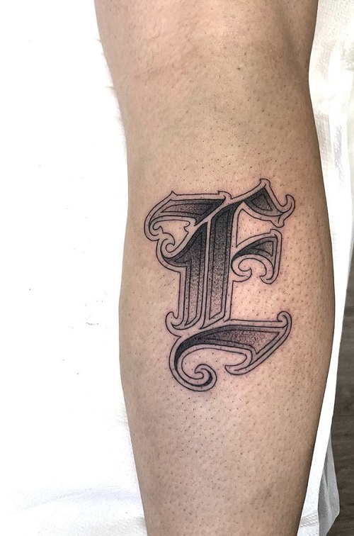 Trending Alphabetic Tattoo 1
