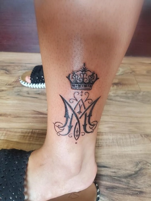 Bold Alphabetic Tattoo 2