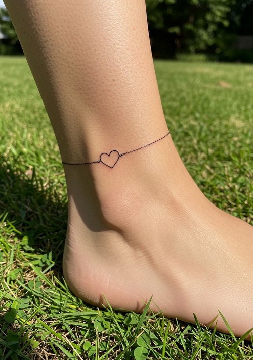 Ankle Bracelet Tattoo 1