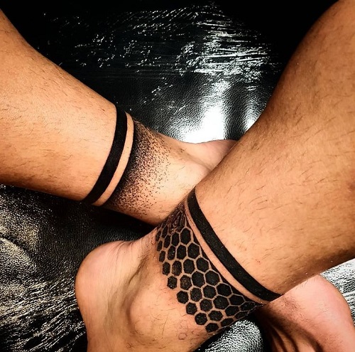 Inspiring Ankle Bracelet Tattoo 3