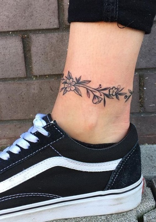 Ankle Bracelet Tattoo 2