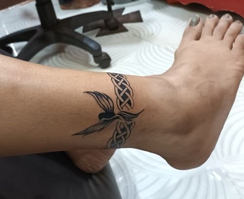 New Ankle Bracelet Tattoo 1