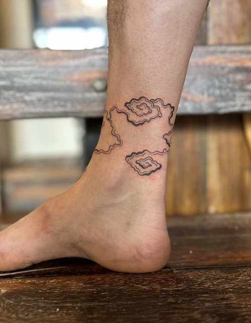 New Ankle Bracelet Tattoo 2
