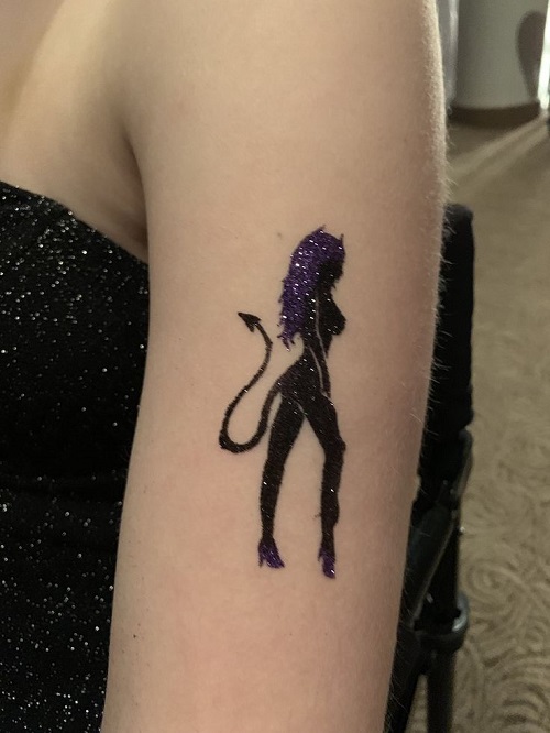 Women Devil Tattoo 2