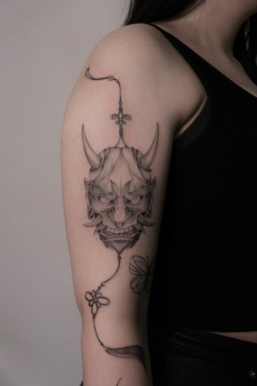 Women Devil Tattoo 6