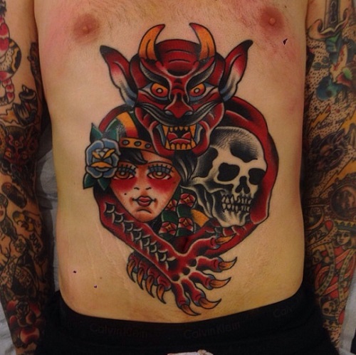 Devil Tattoo Ideas 1